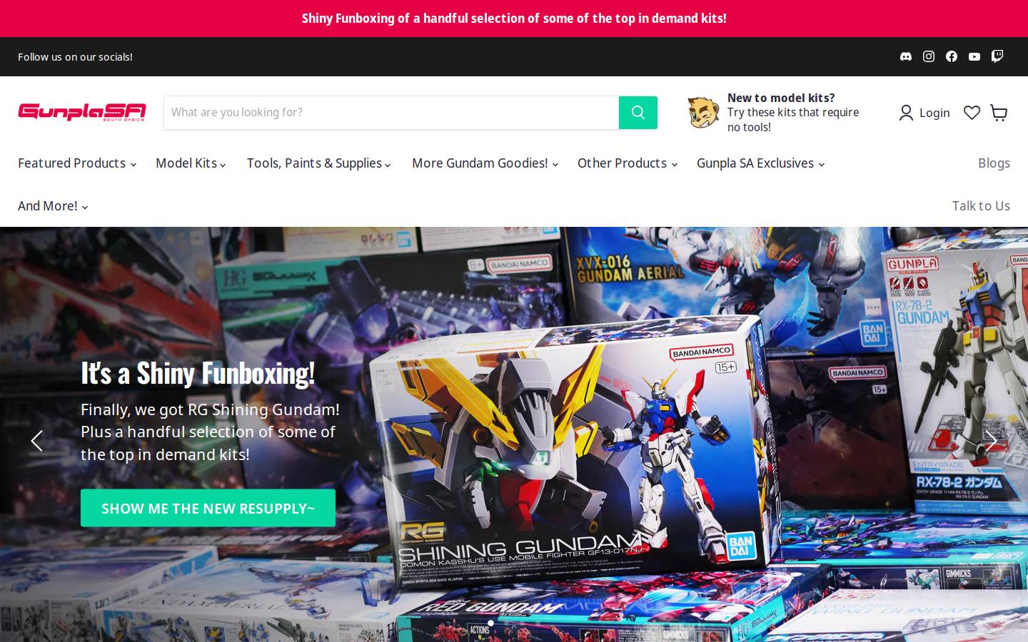 gunplasa.com homepage screenshot