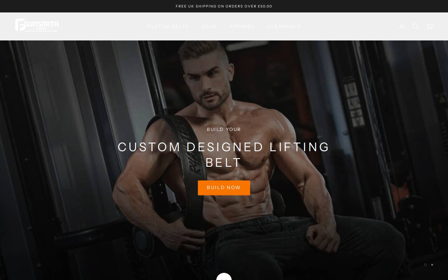 gunsmithfitness.com homepage screenshot