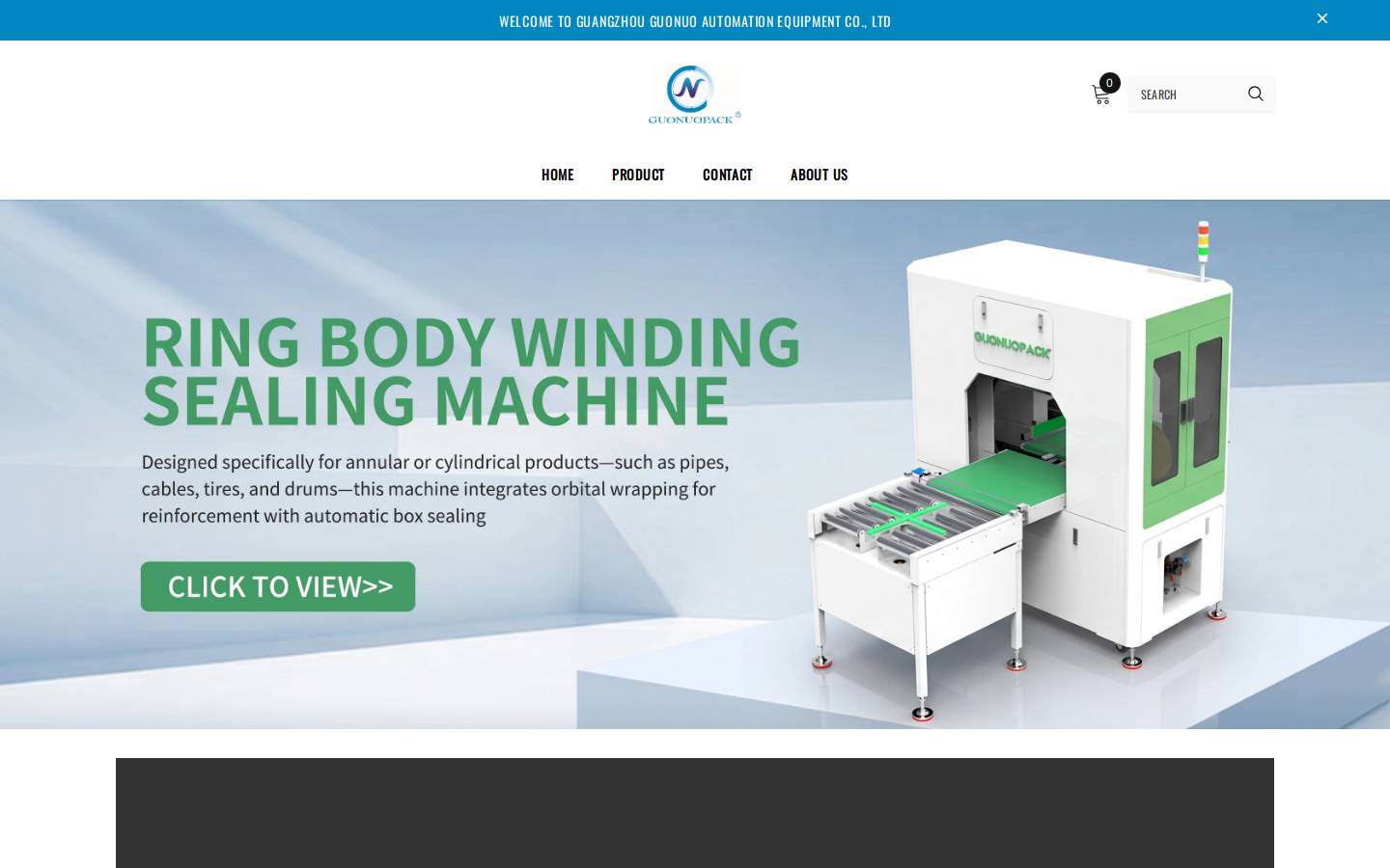 guonuopack.com homepage screenshot