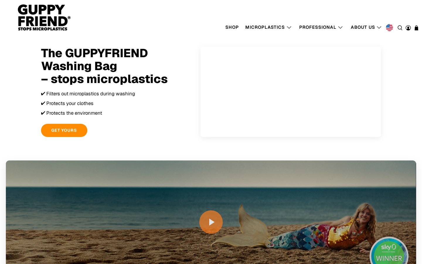 Stop Micro Waste homepage screenshot