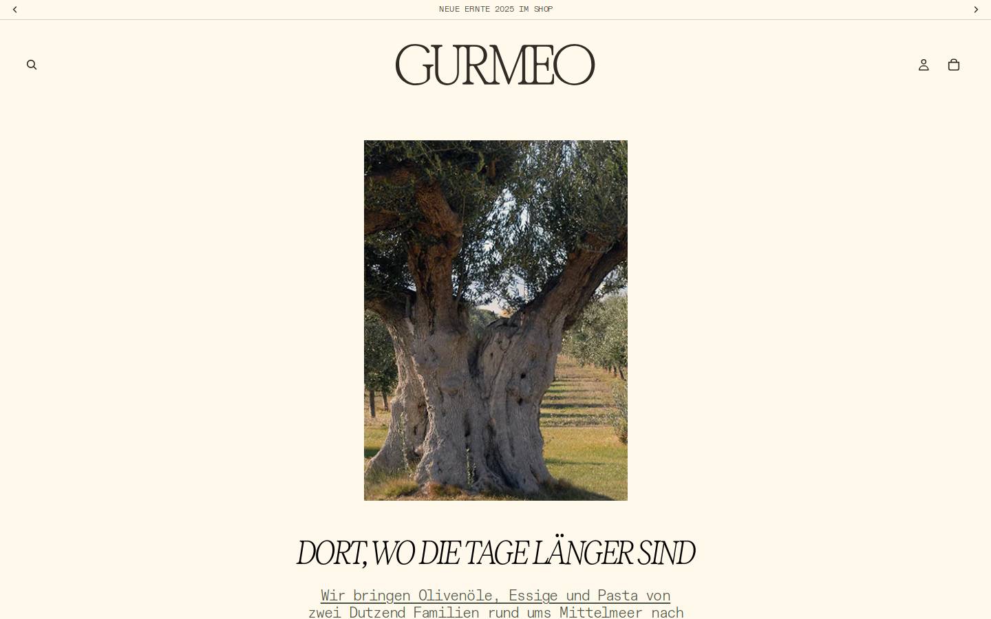 gurmeo.com homepage screenshot
