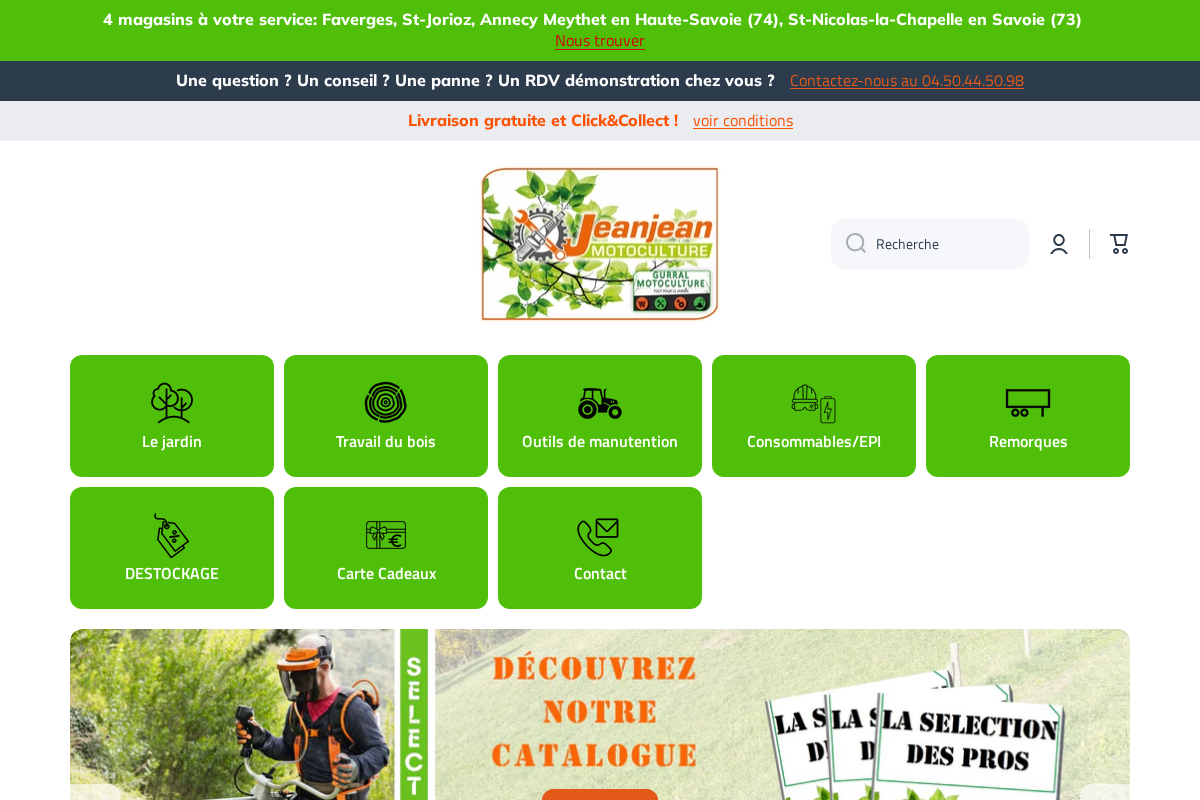 Gurral Motoculture homepage screenshot