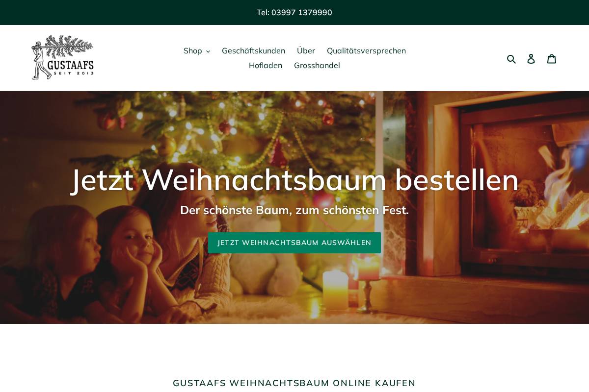 gustaafs.de homepage screenshot