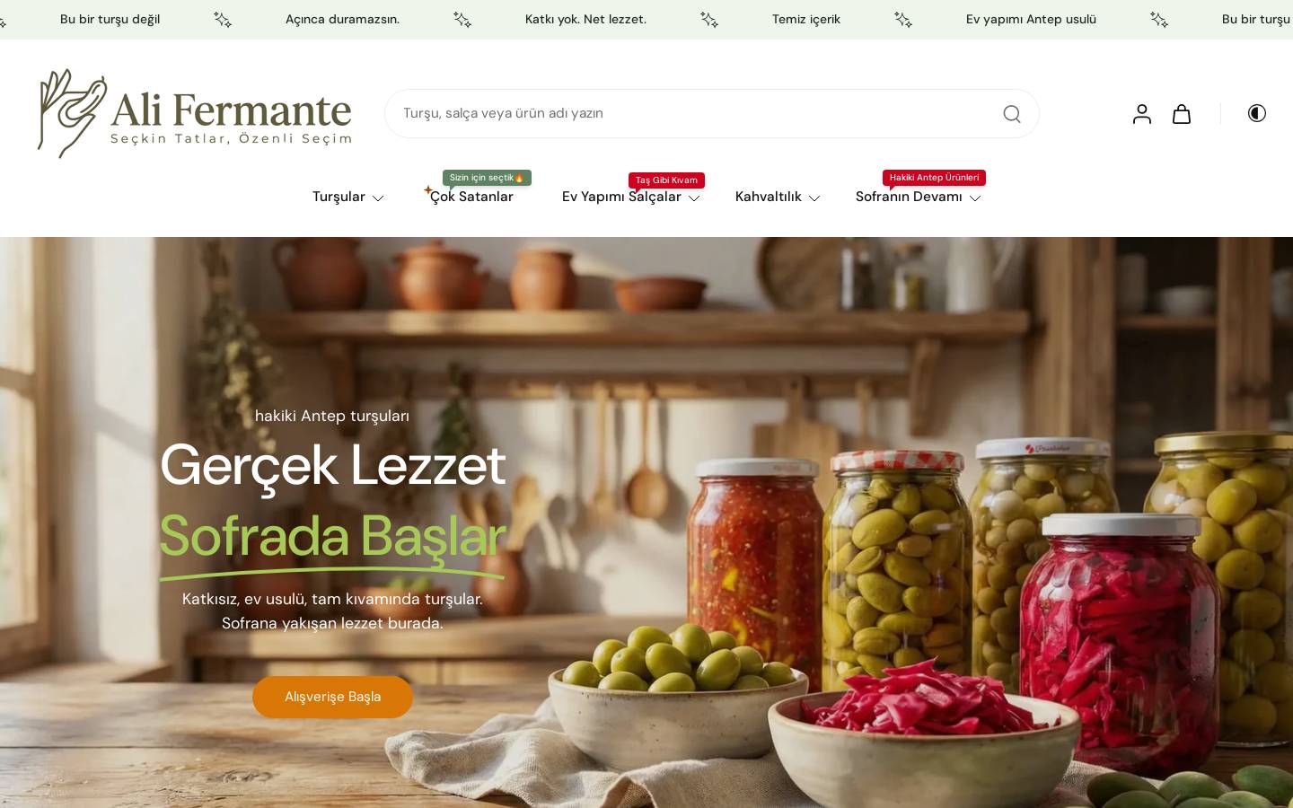 gustoantep.com homepage screenshot