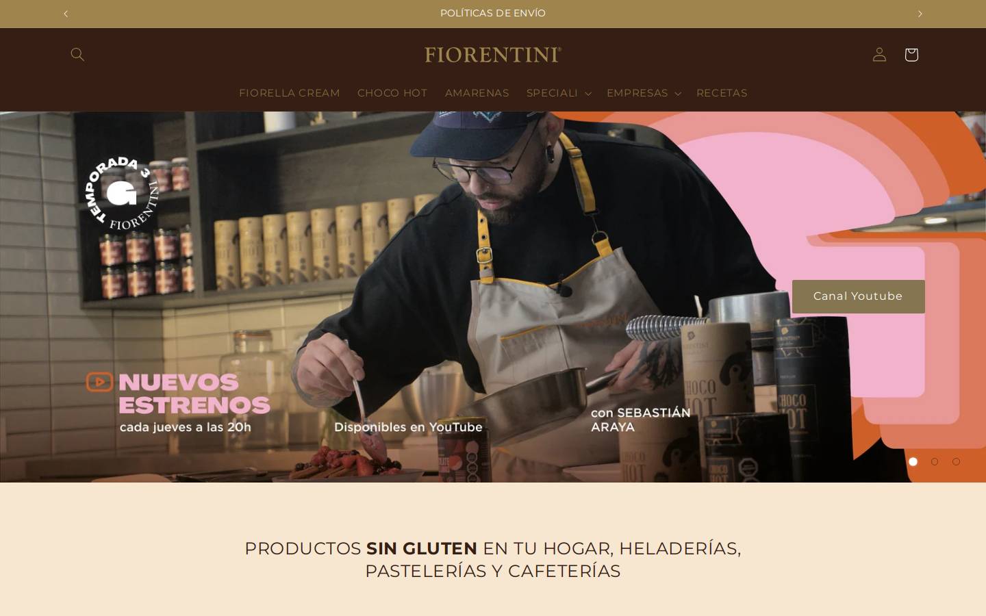 gustofiorentini.com homepage screenshot