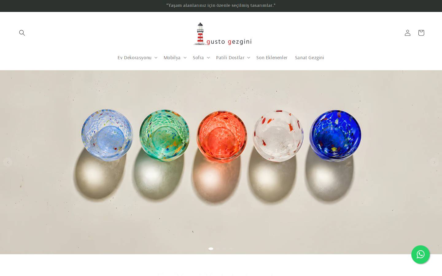 gustogezgini.com homepage screenshot