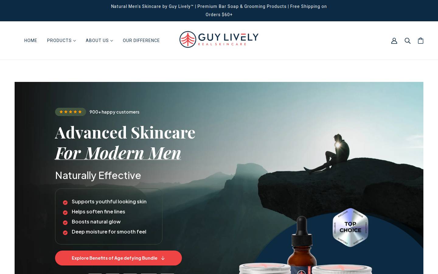 guylively.com homepage screenshot
