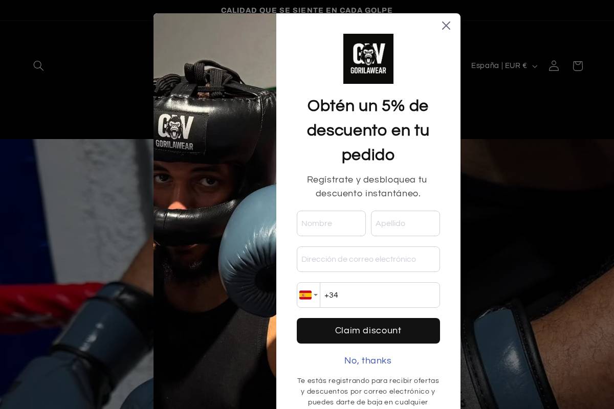 gwboxing.com homepage screenshot