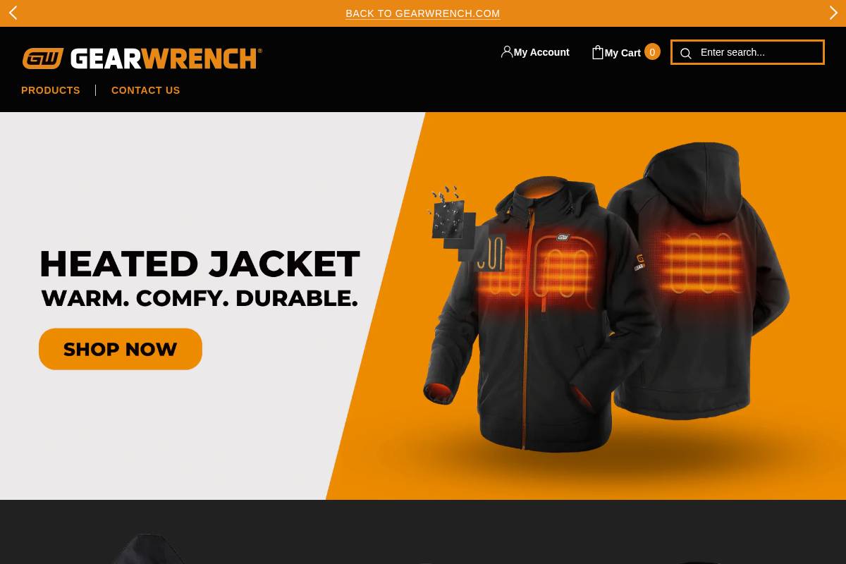 gwheated.com homepage screenshot