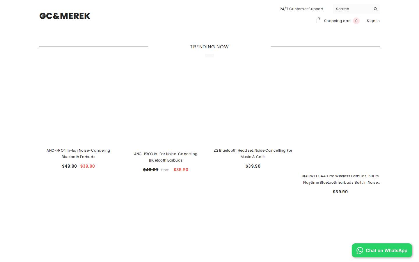 gxelemen.com homepage screenshot