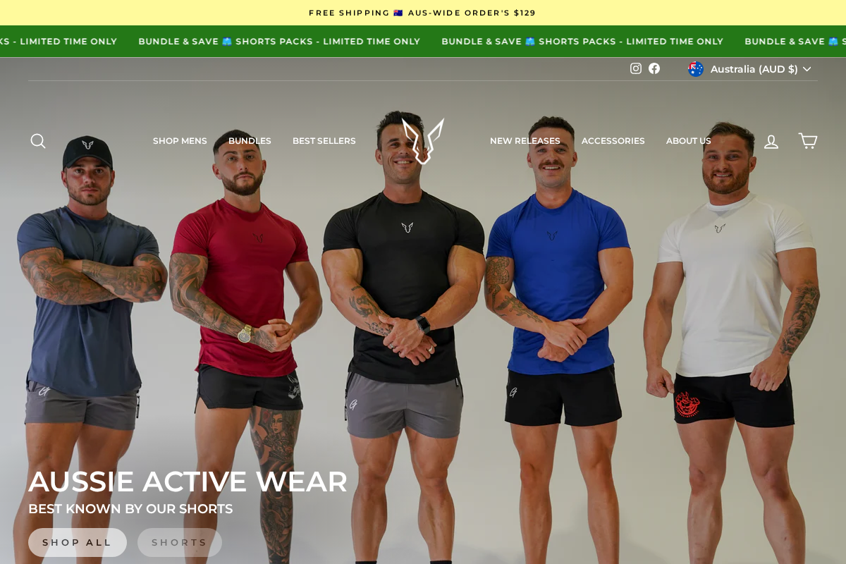 gymroos.com.au homepage screenshot