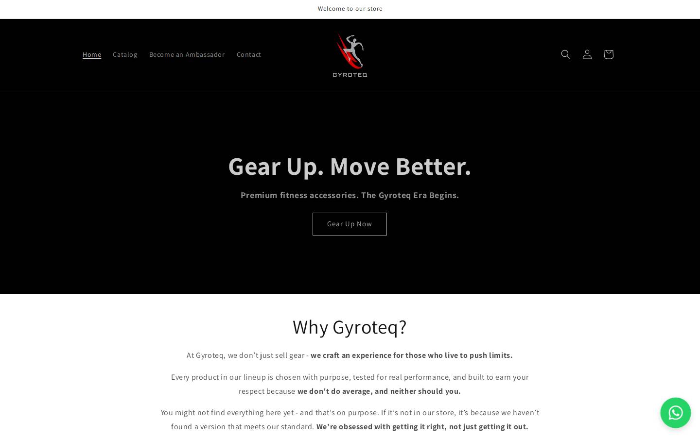 gyroteq.com homepage screenshot