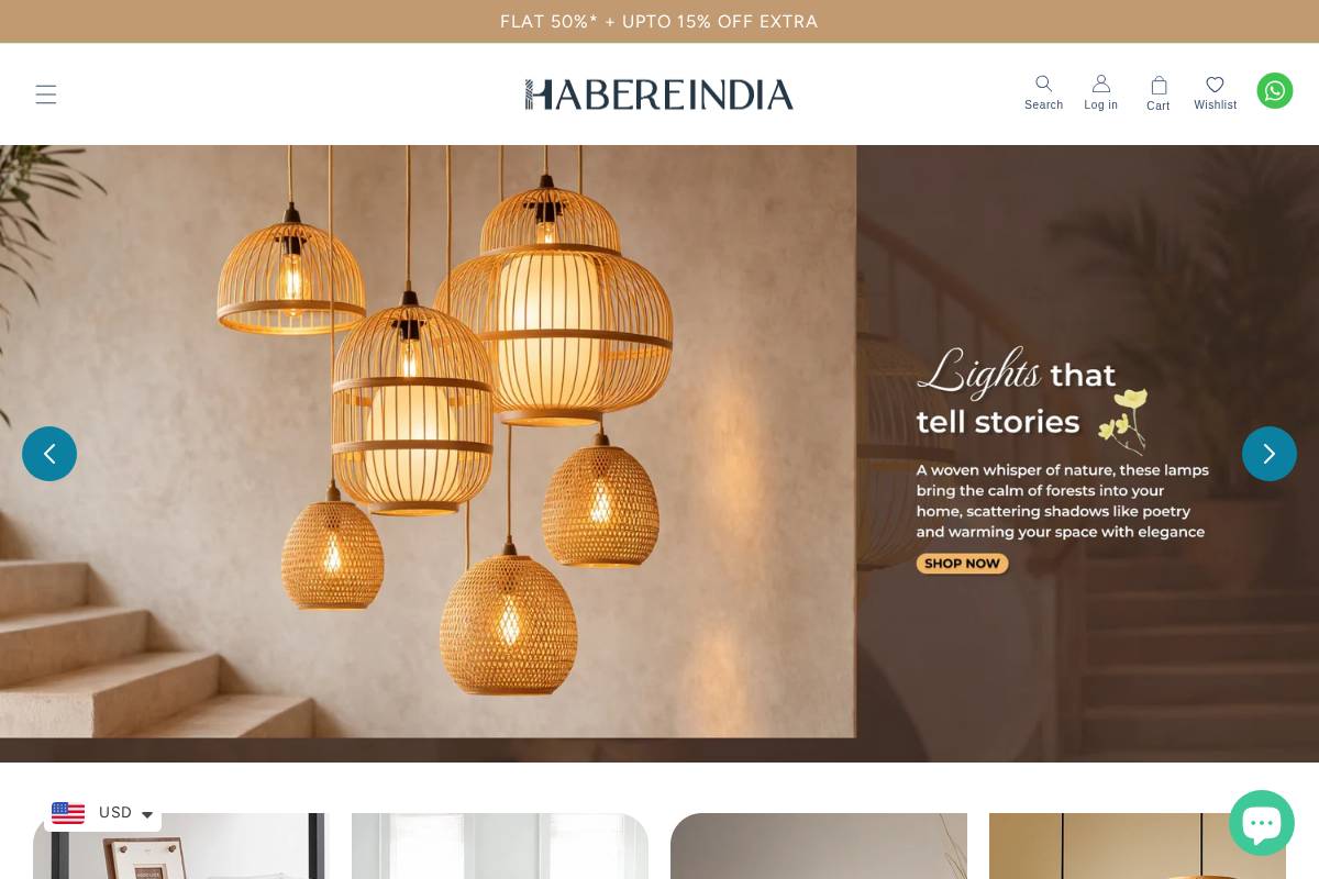 habereindia.com homepage screenshot
