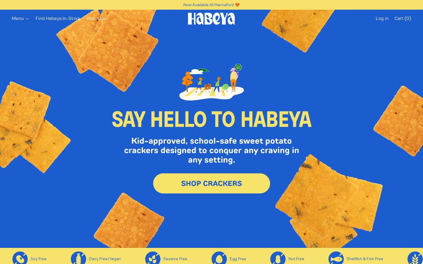 habeya.com homepage screenshot