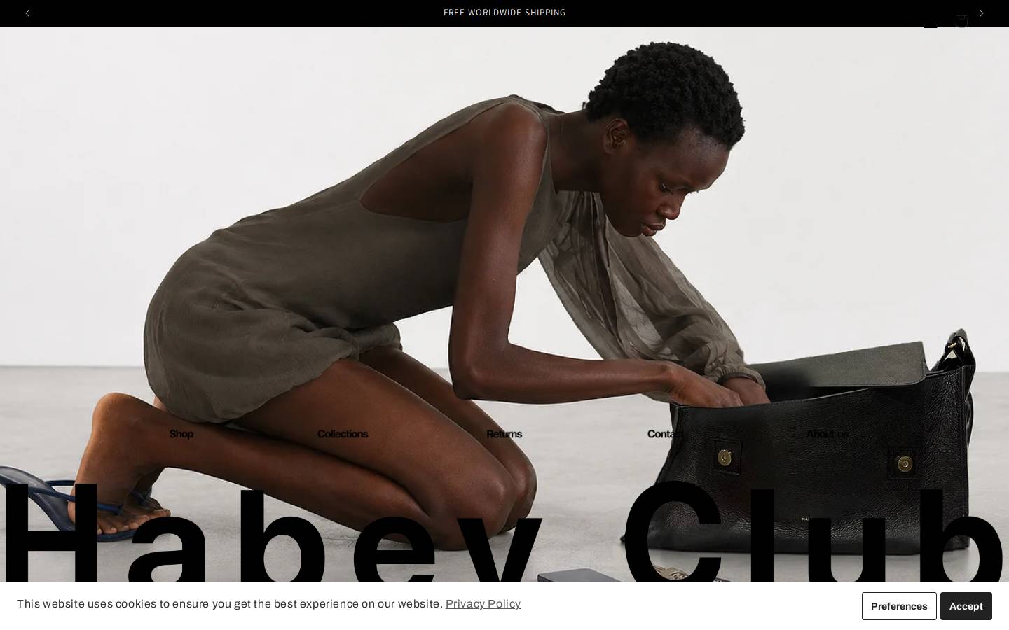 Habeyclub homepage screenshot
