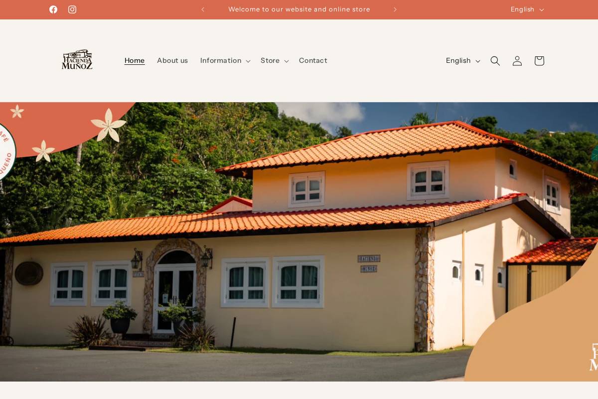 haciendamunozpr.com homepage screenshot