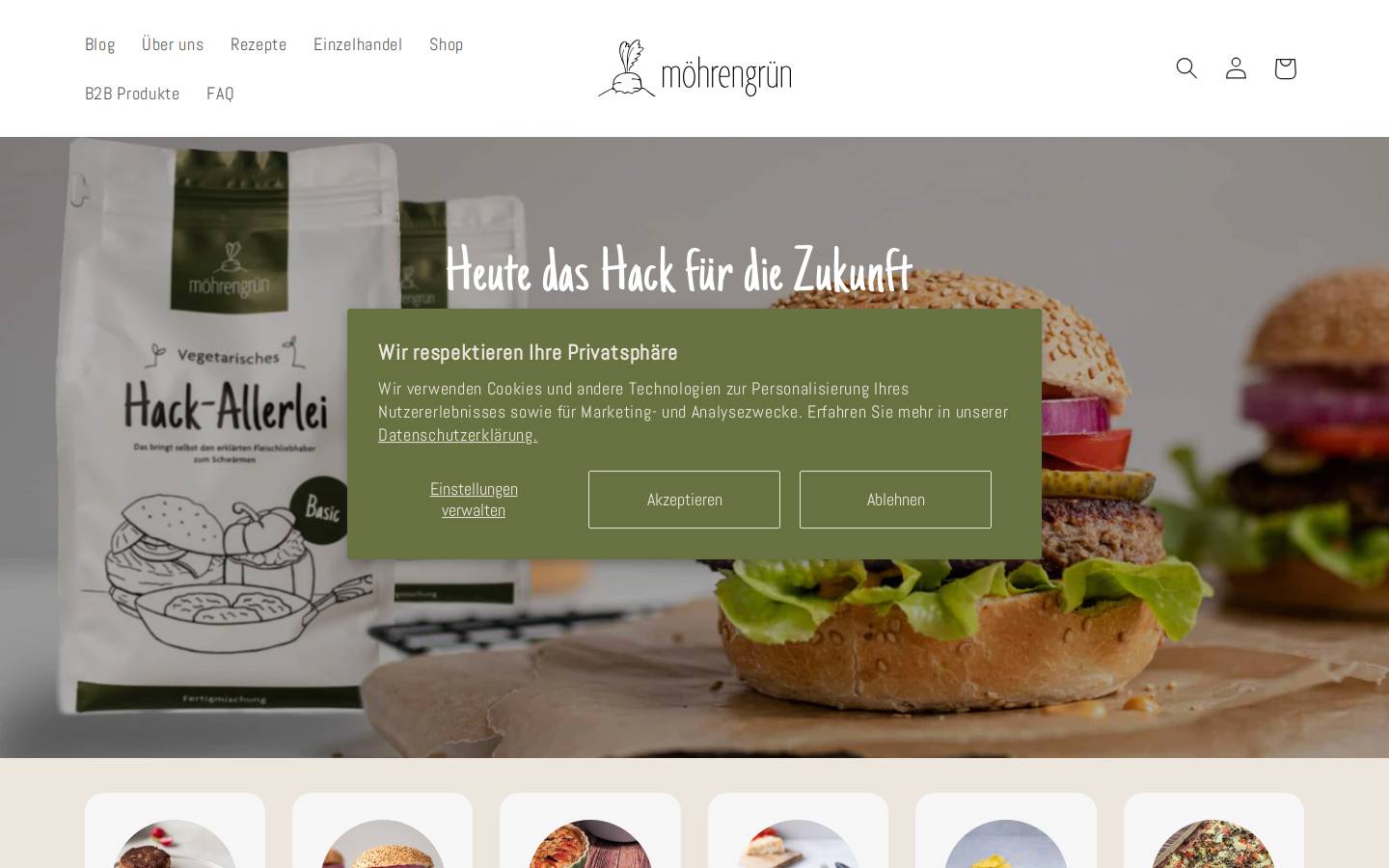 hack-allerlei.de homepage screenshot