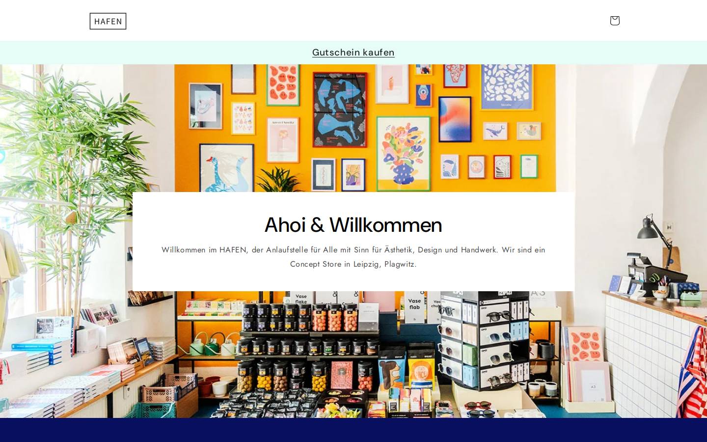 hafen-leipzig.de homepage screenshot