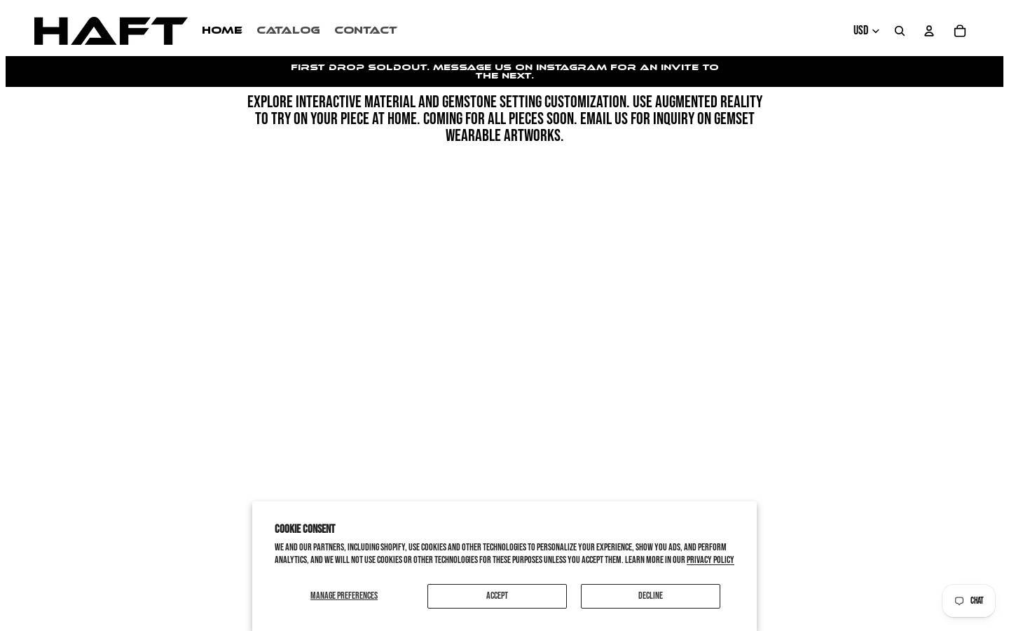 haft.com homepage screenshot