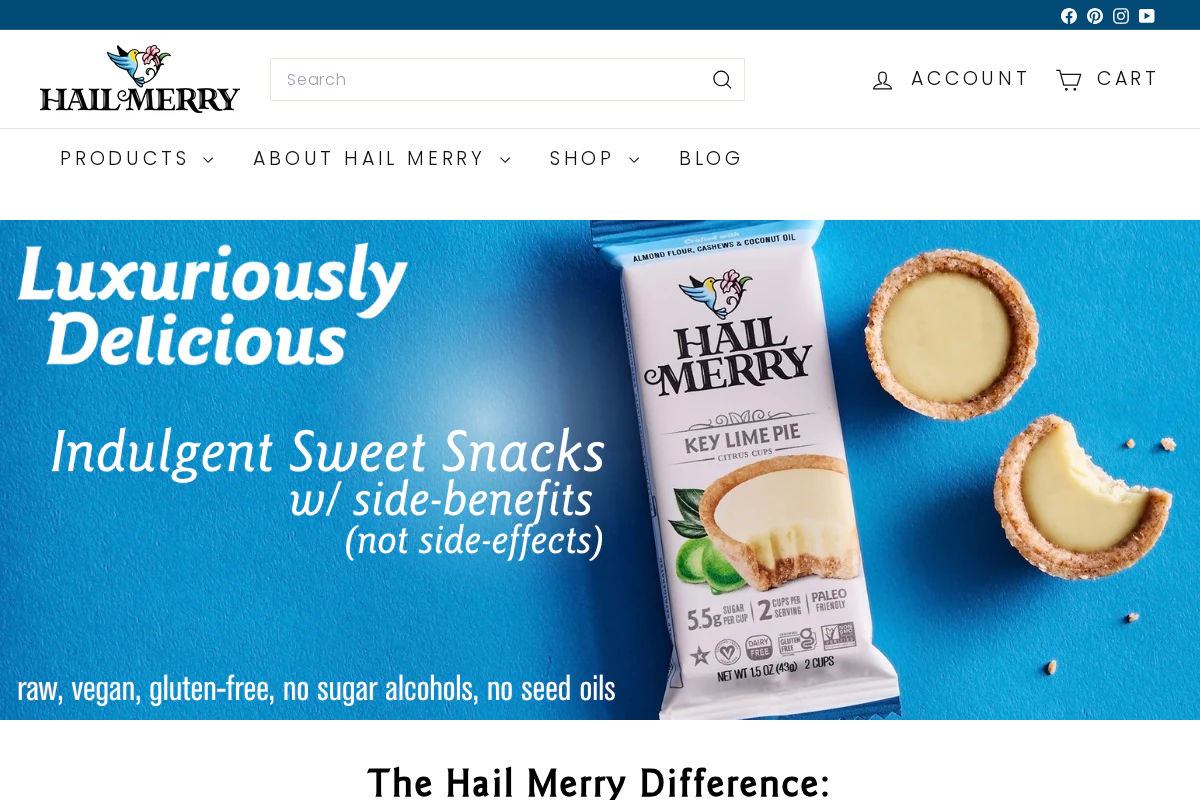 hailmerry.com homepage screenshot
