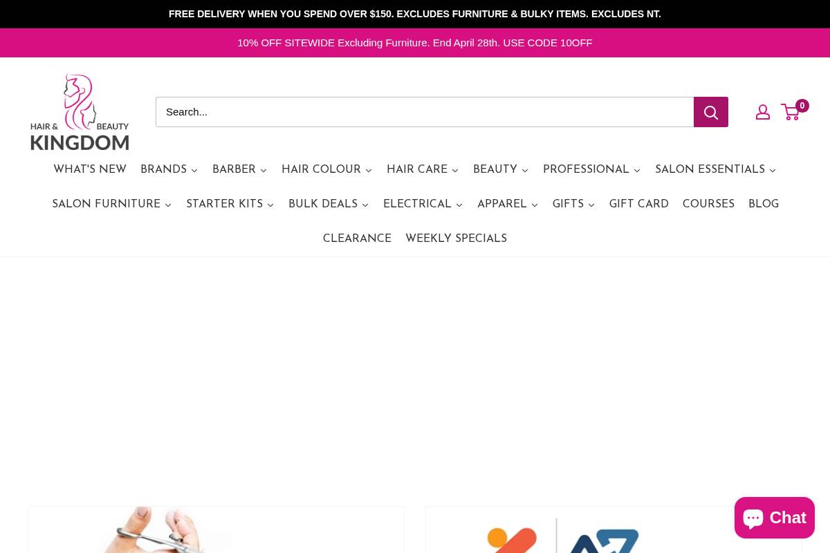 hairandbeautykingdom.com.au homepage screenshot