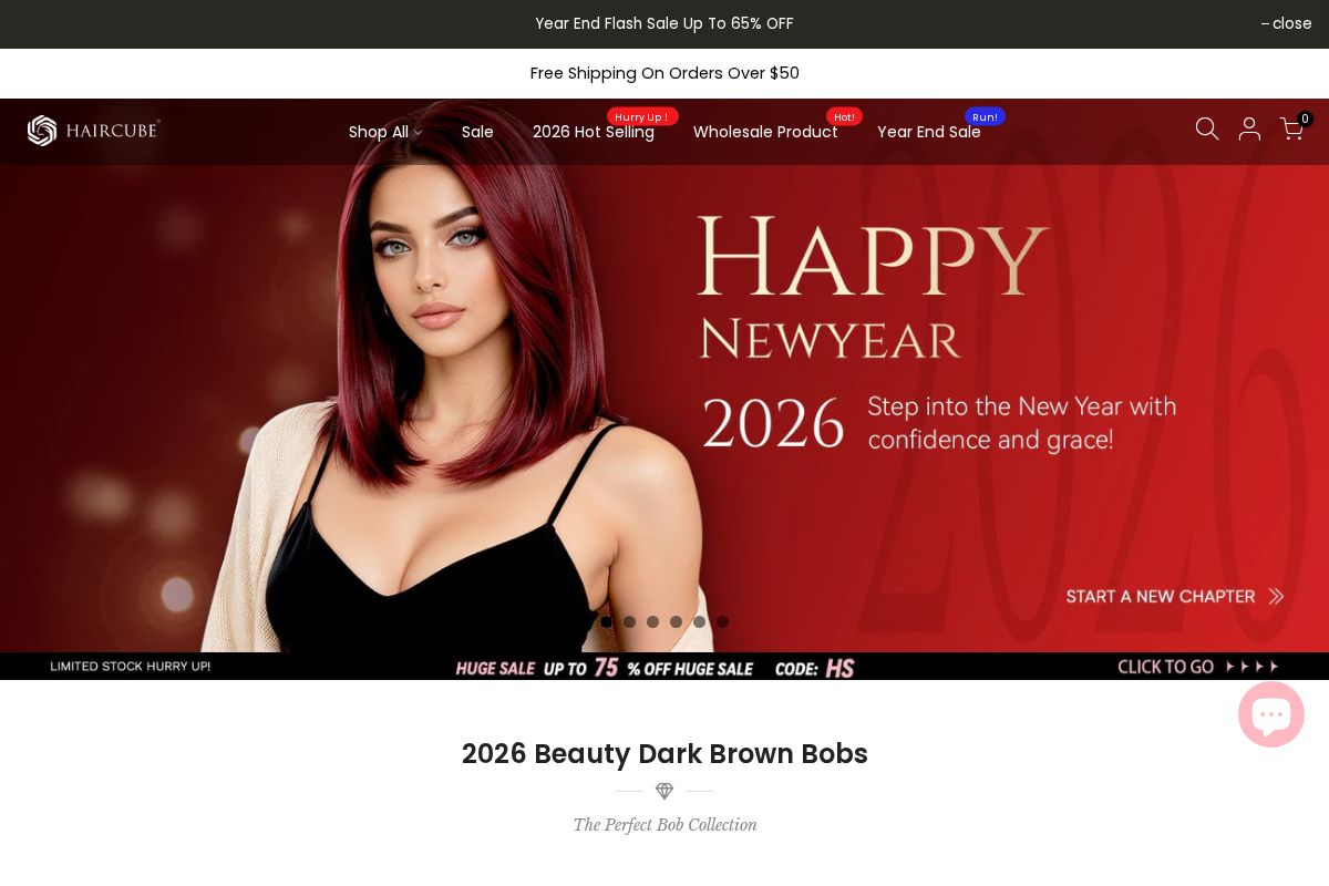 Haircube homepage screenshot