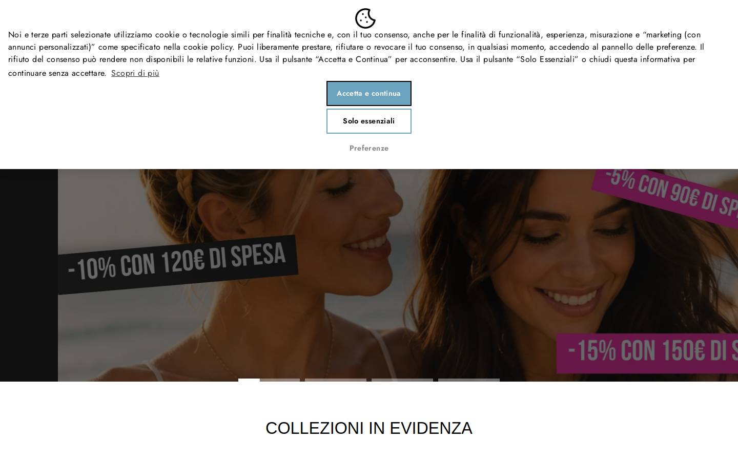 Hairdo Italia homepage screenshot