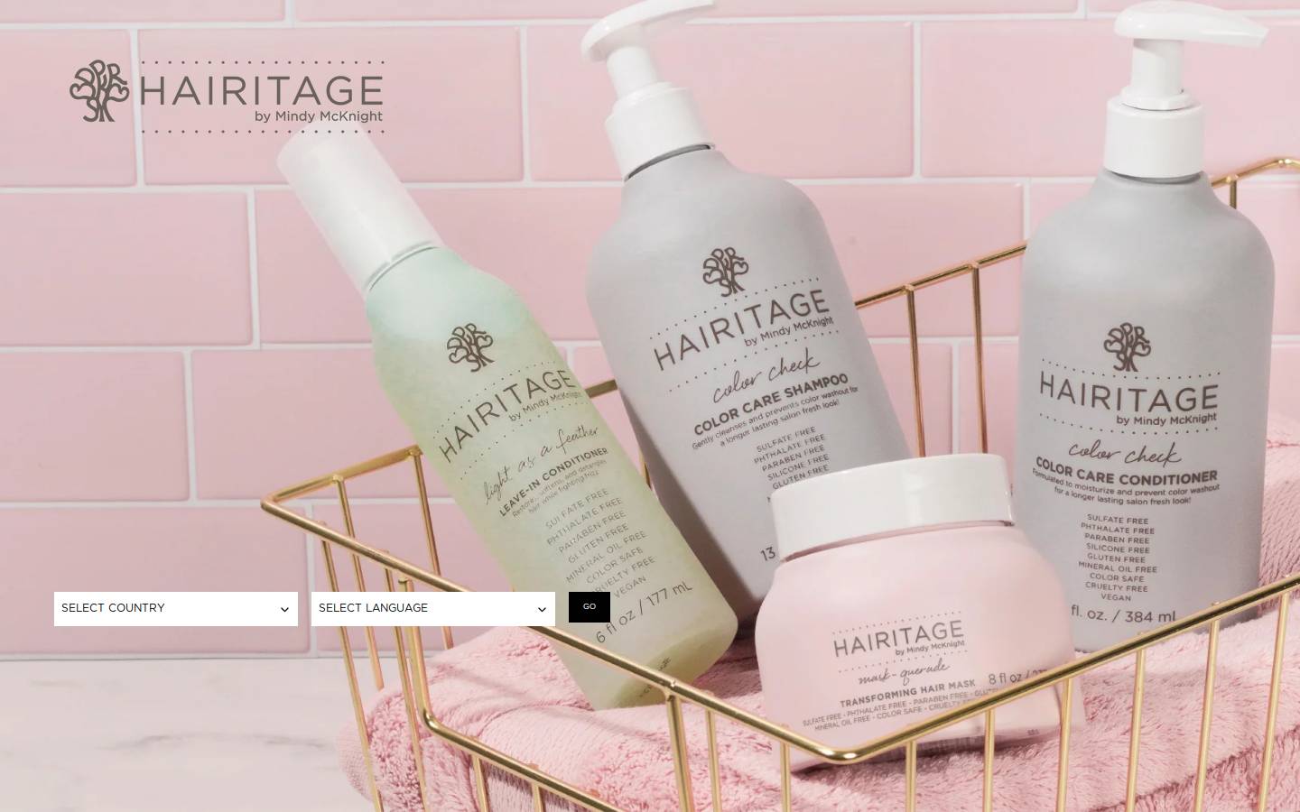hairitagebymindy.ca homepage screenshot