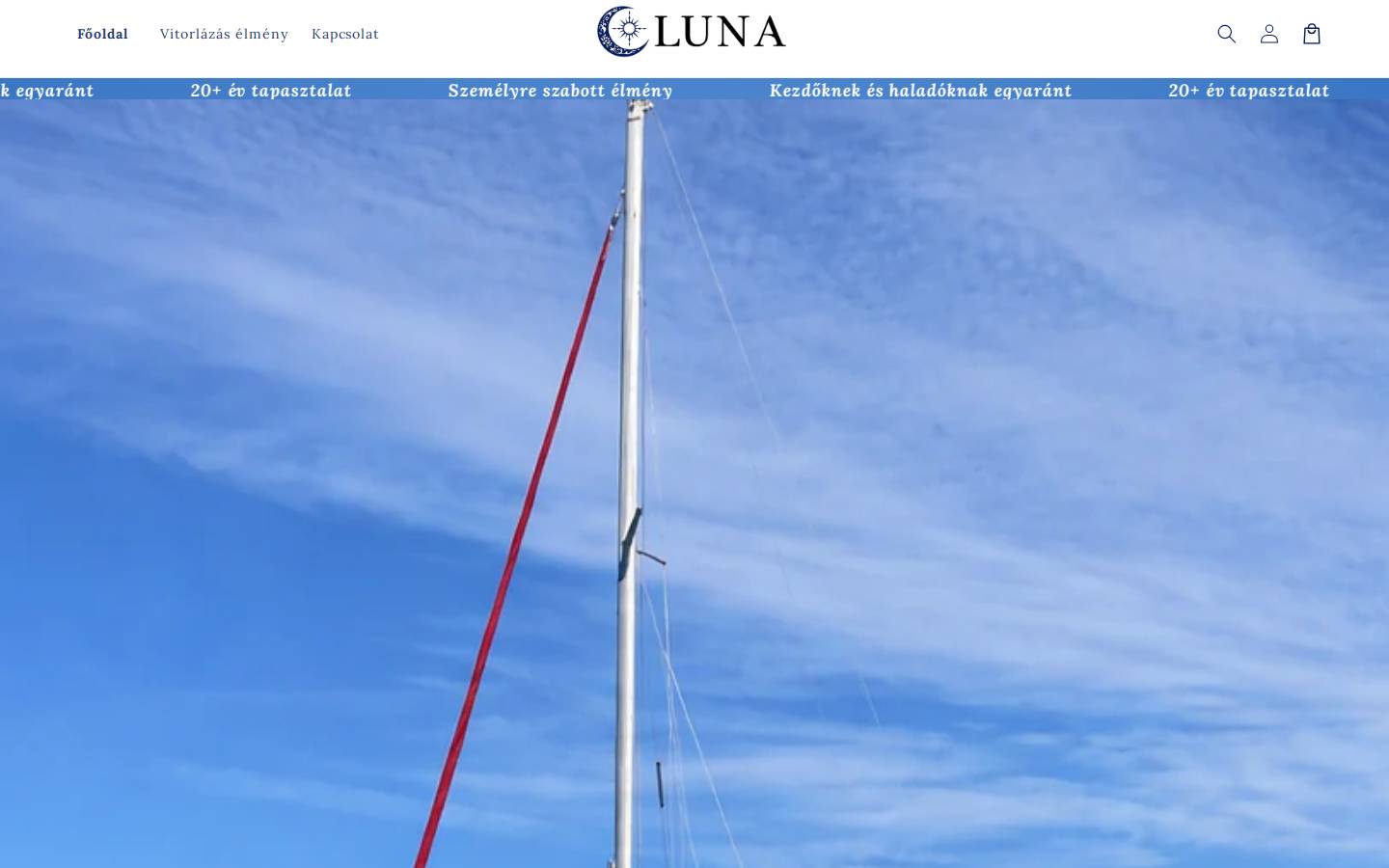hajoznitanulok.com homepage screenshot