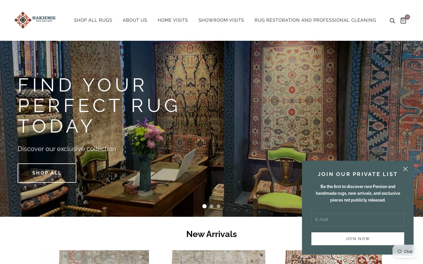 hakiemieruggallery.com homepage screenshot