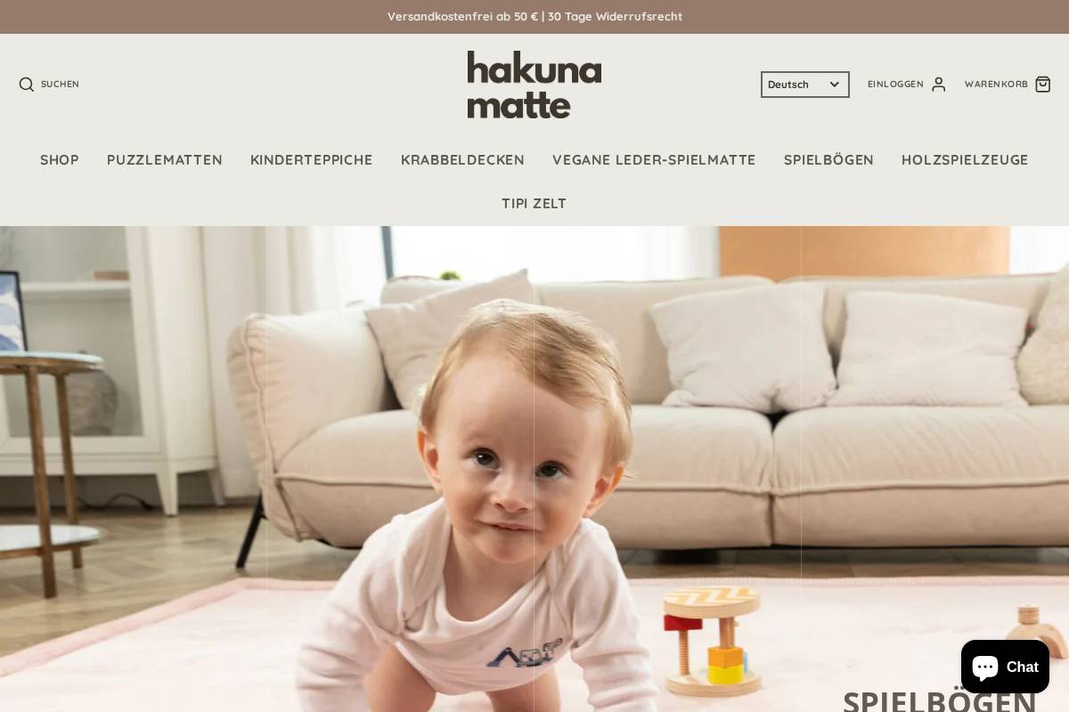 hakunamatte.com homepage screenshot