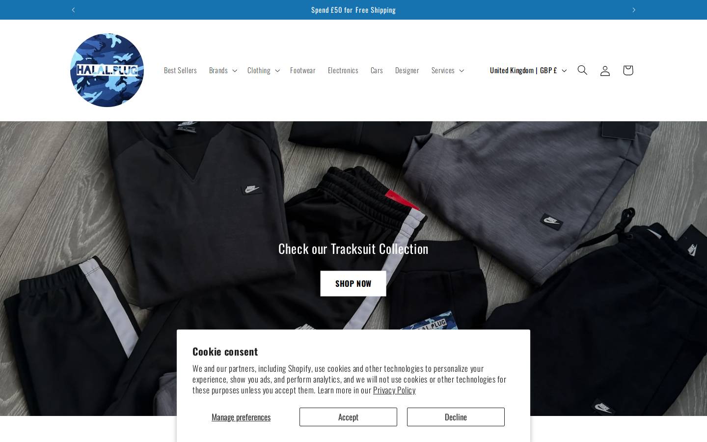 HALAL PLUG homepage screenshot