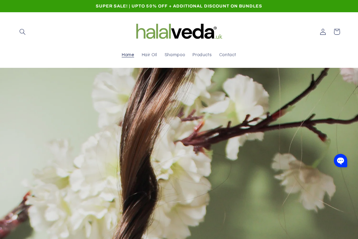 Halalveda homepage screenshot