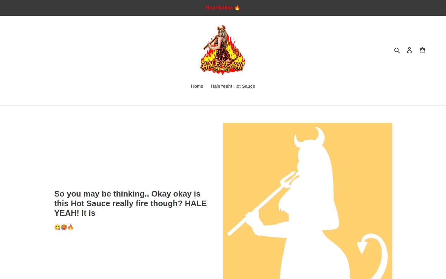 haleyeah.co homepage screenshot