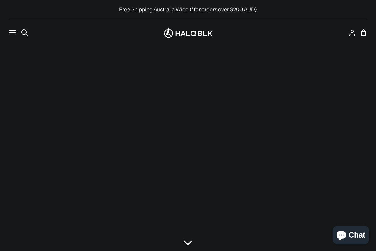 Haloblk homepage screenshot