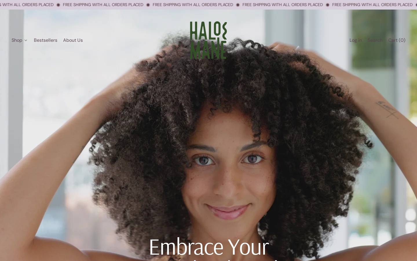 halomane.com homepage screenshot