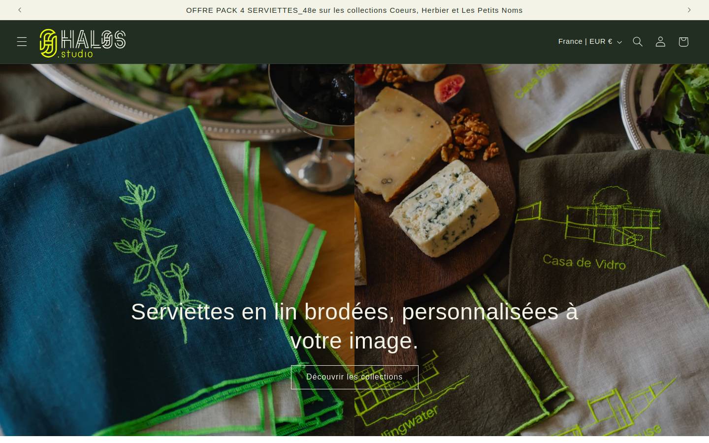 halos.studio homepage screenshot