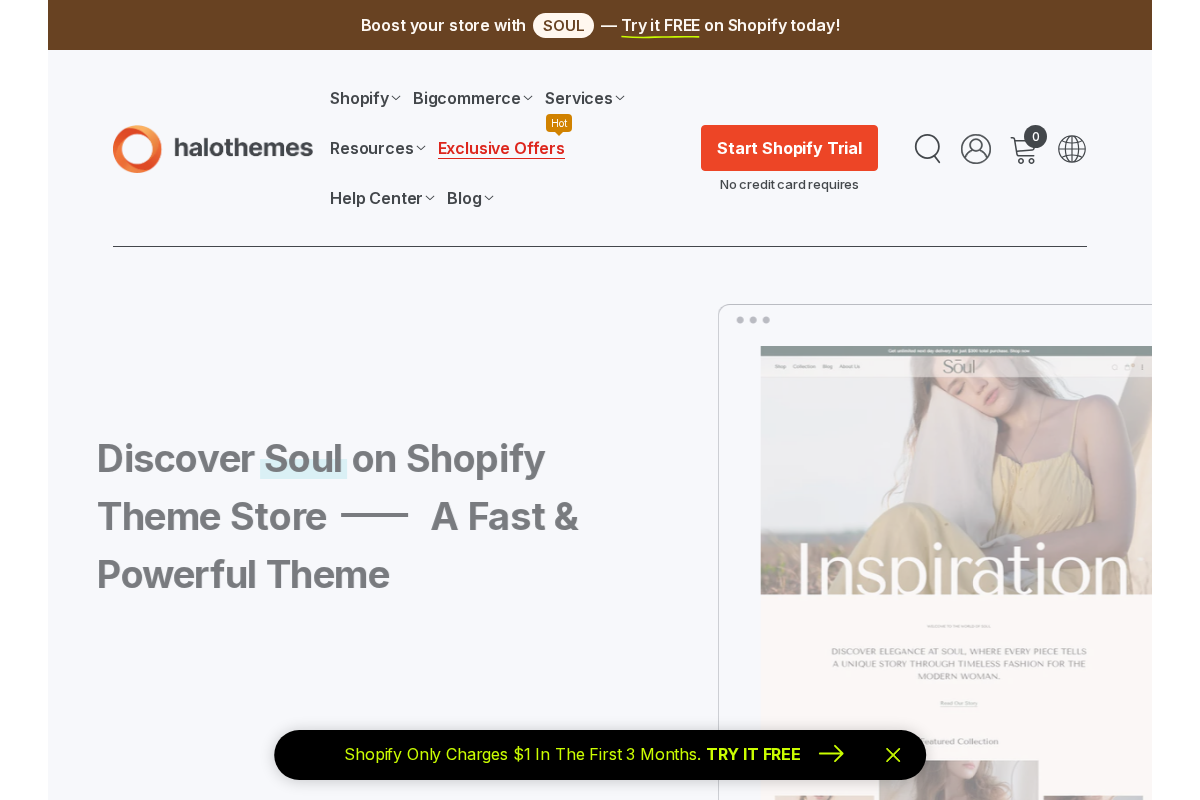 Halothemes homepage screenshot