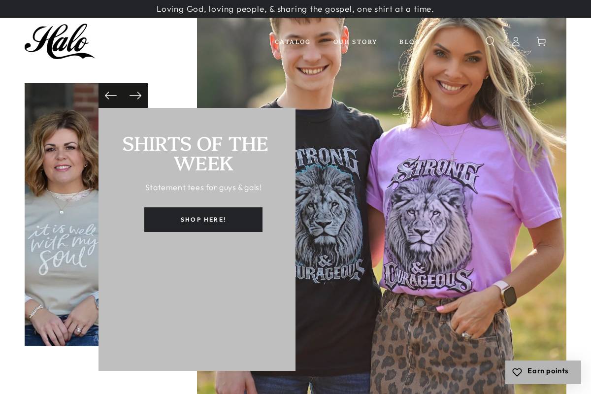 halotn.com homepage screenshot