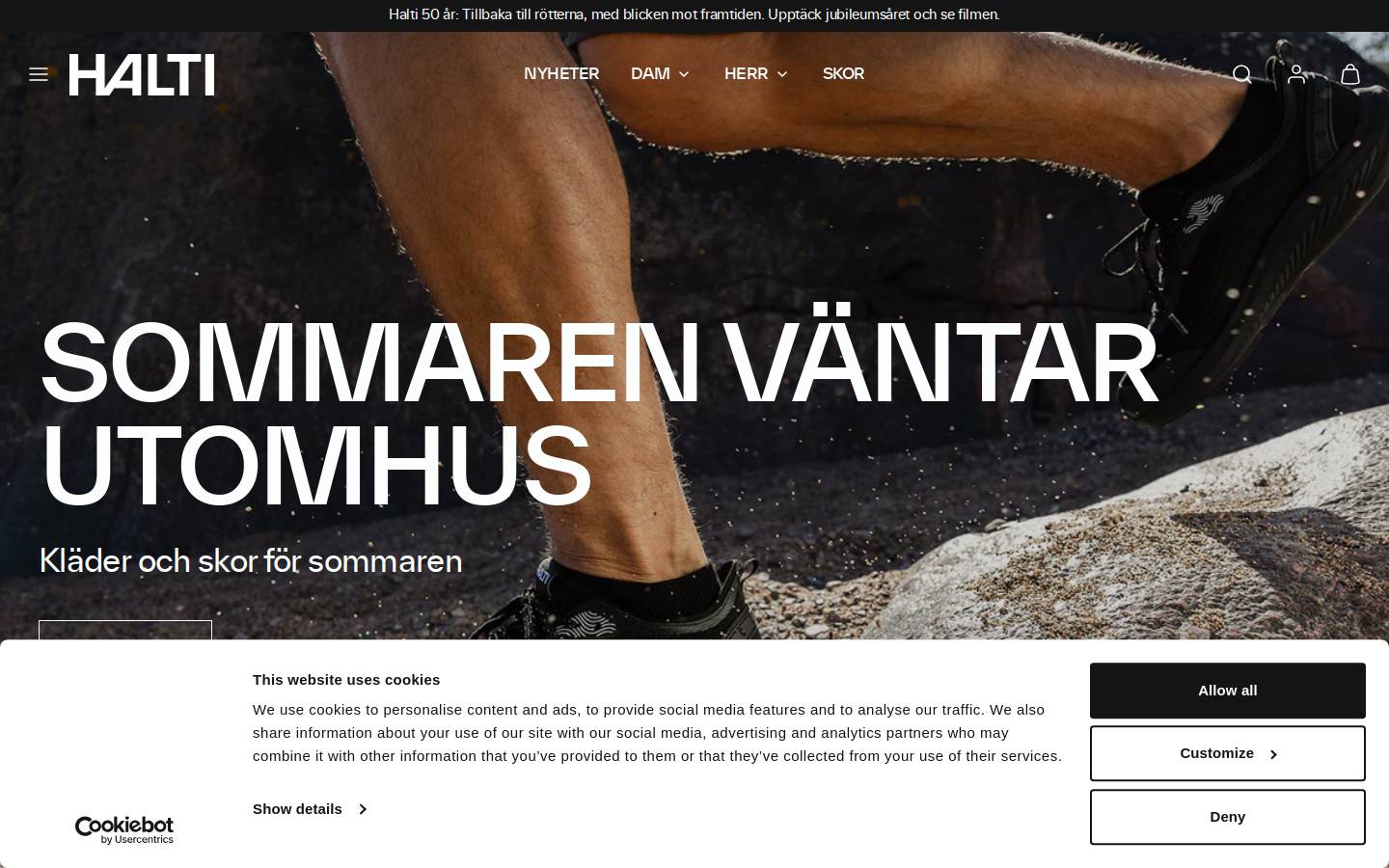 haltiworld.se homepage screenshot
