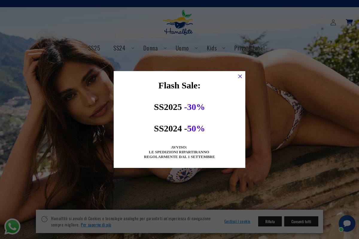 hamalfite.com homepage screenshot