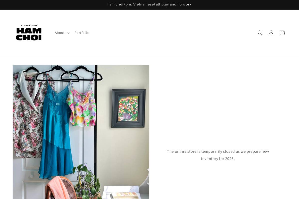 hamchoimarket.com homepage screenshot