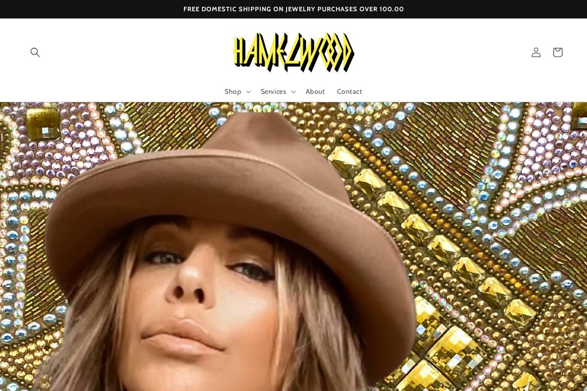 hamelwood.com homepage screenshot