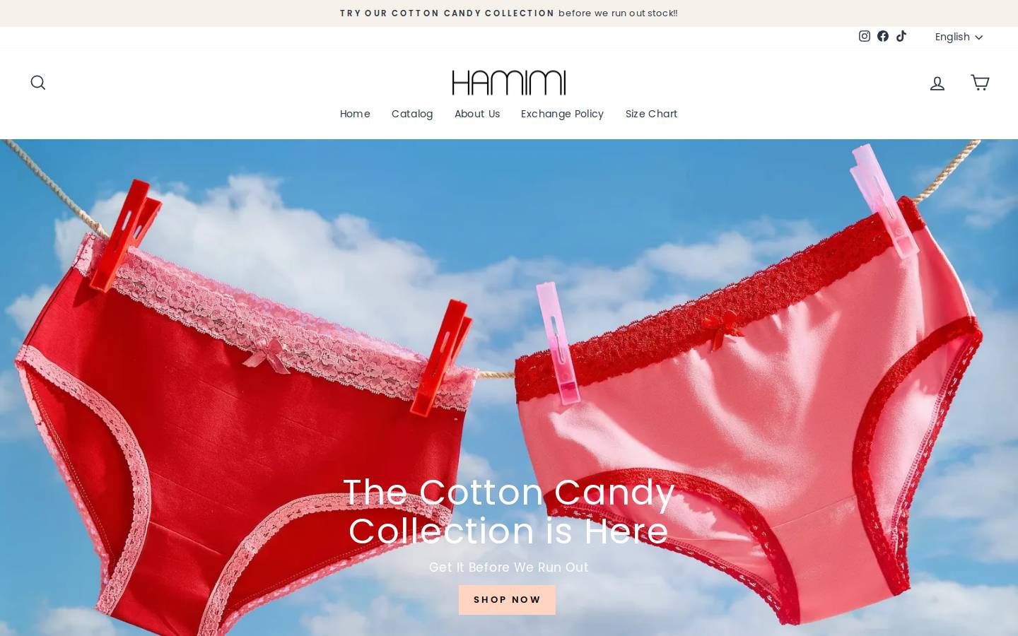 hamimi.co homepage screenshot