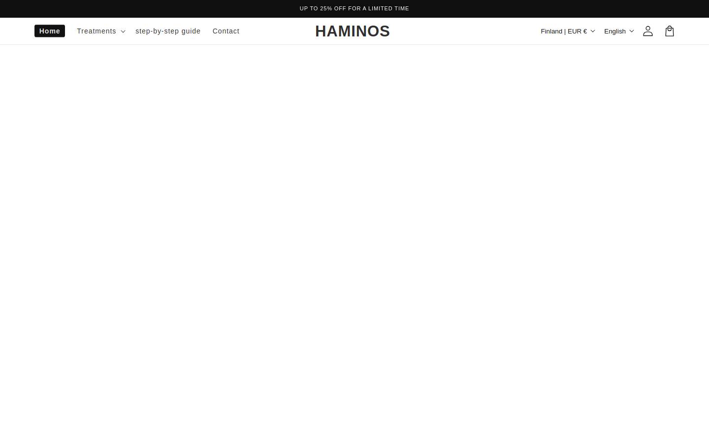 HAMINOS homepage screenshot