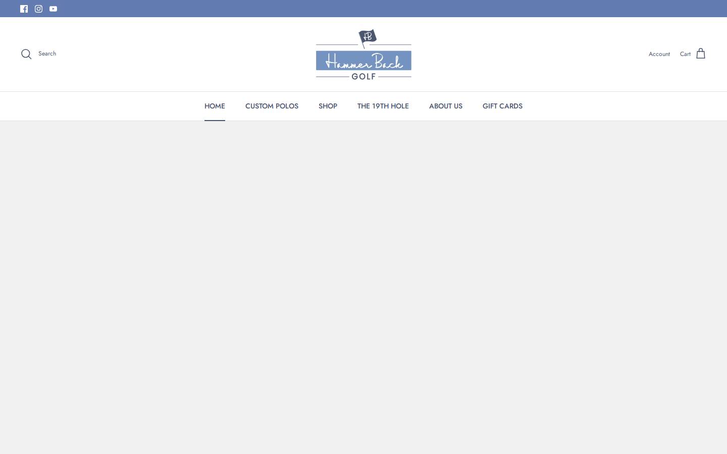hammerback.com homepage screenshot
