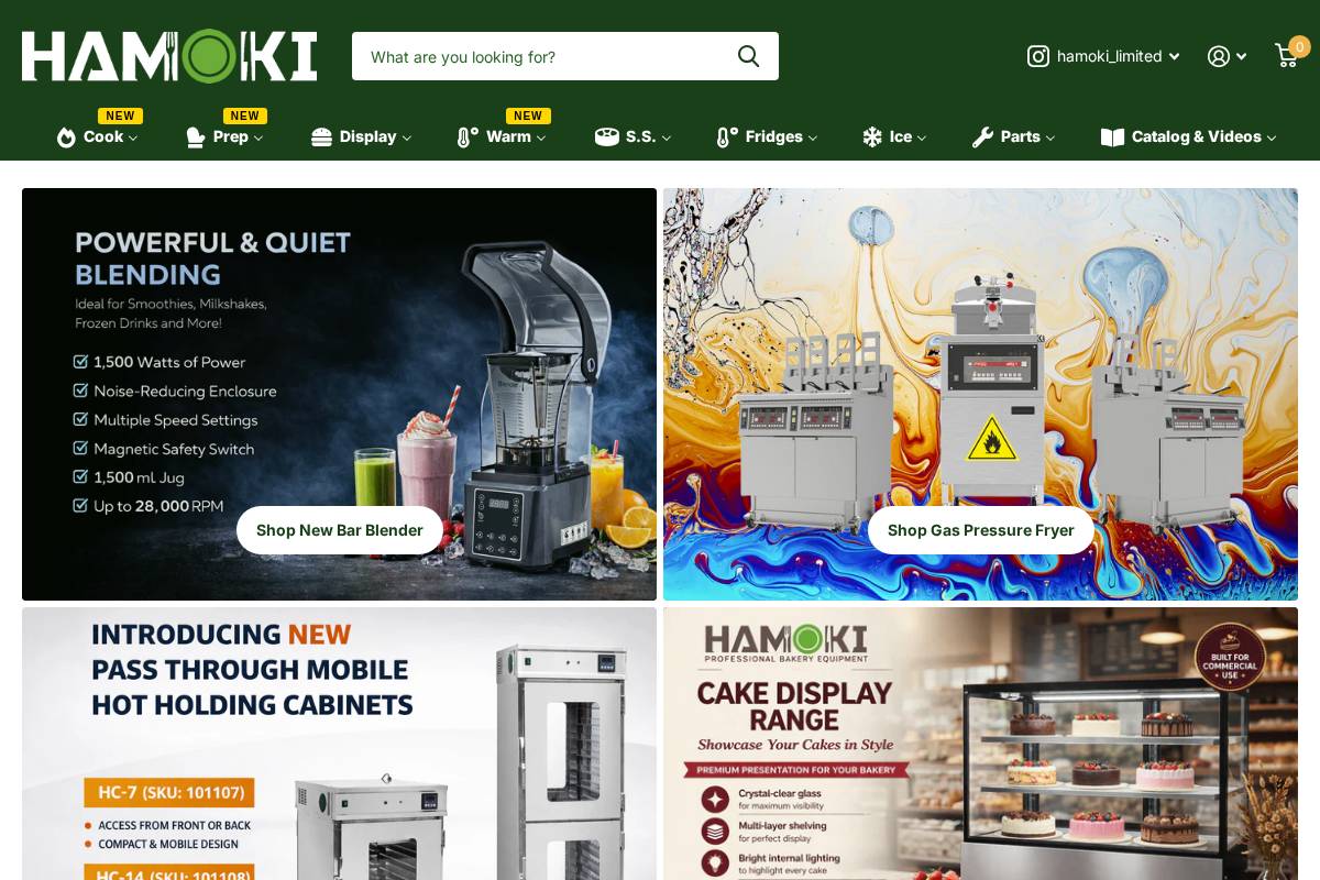 hamoki.co.uk homepage screenshot