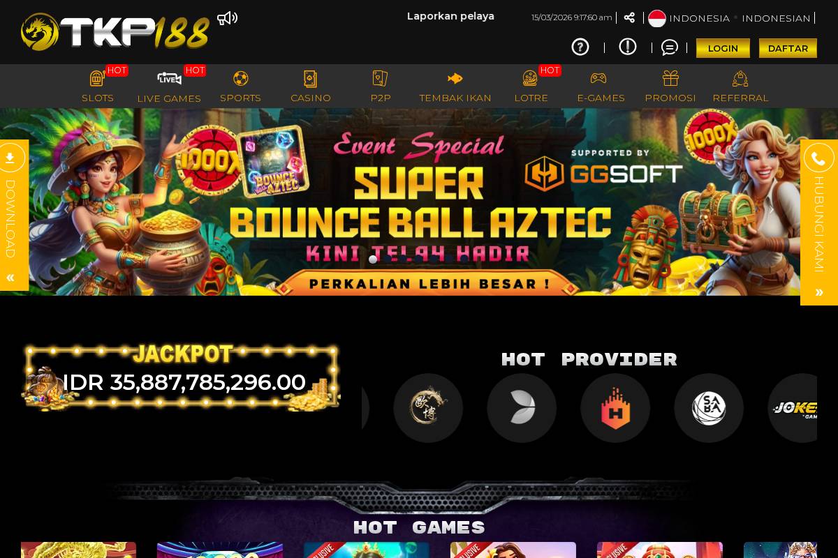 hamsaalek.com homepage screenshot