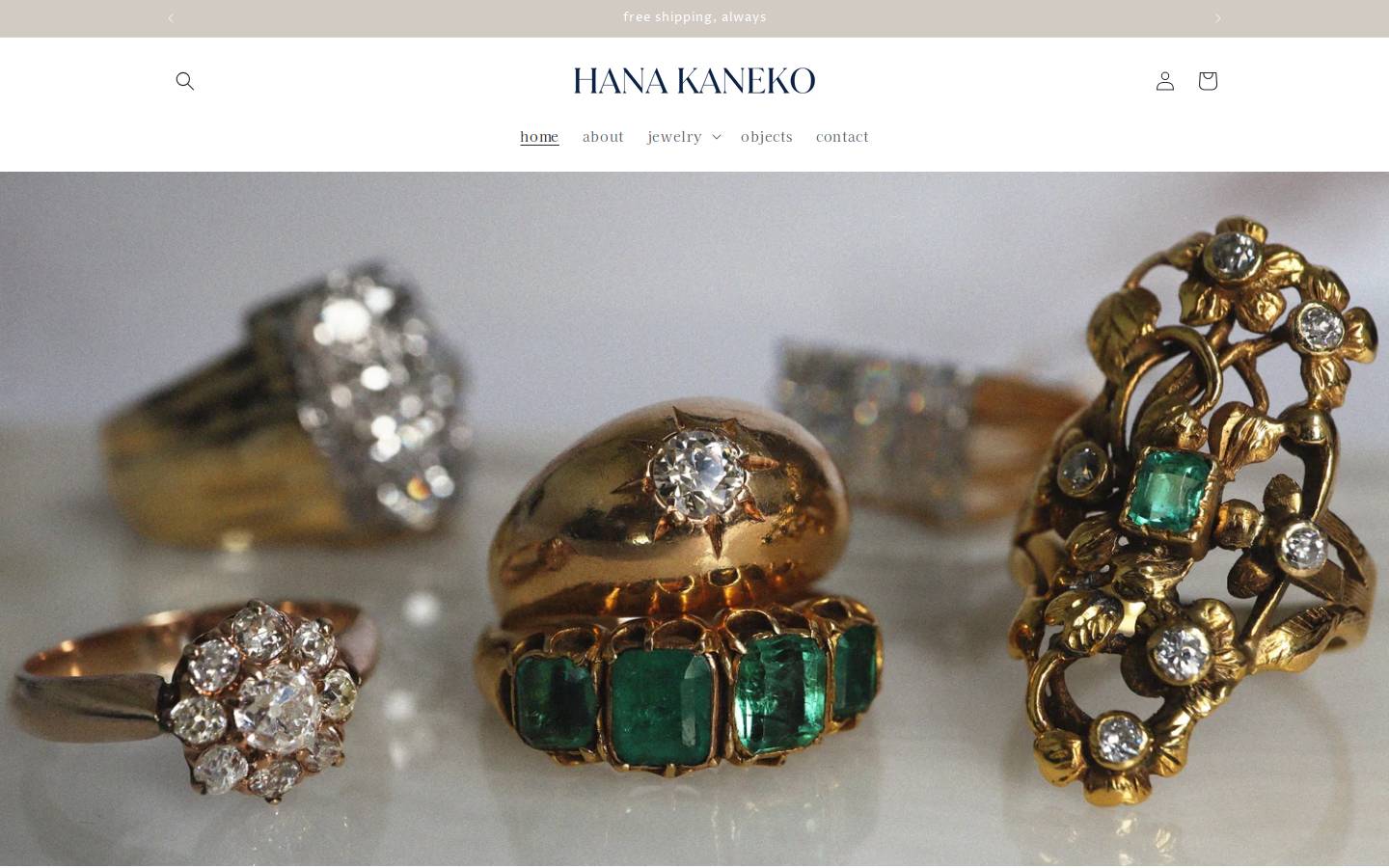 hanakaneko.com homepage screenshot