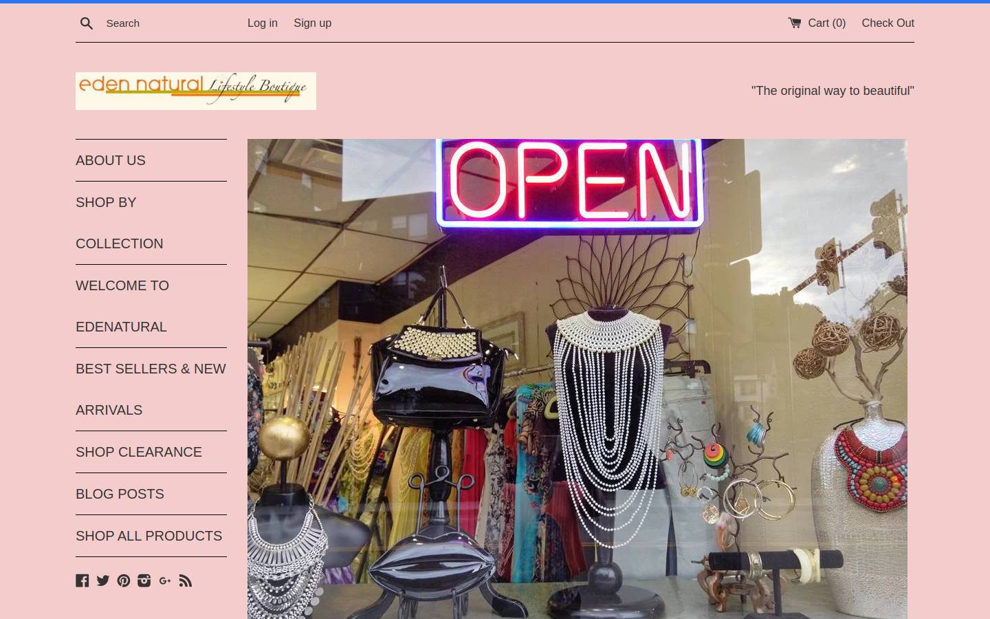 handmadeinjamaica.com homepage screenshot